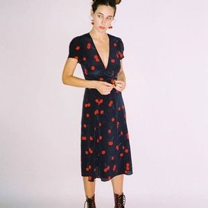Realisation Par Teale Dress Wild Cherry